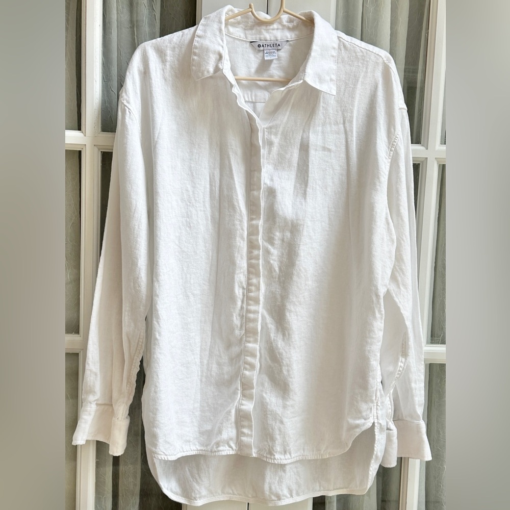 Athleta Linen Shirt